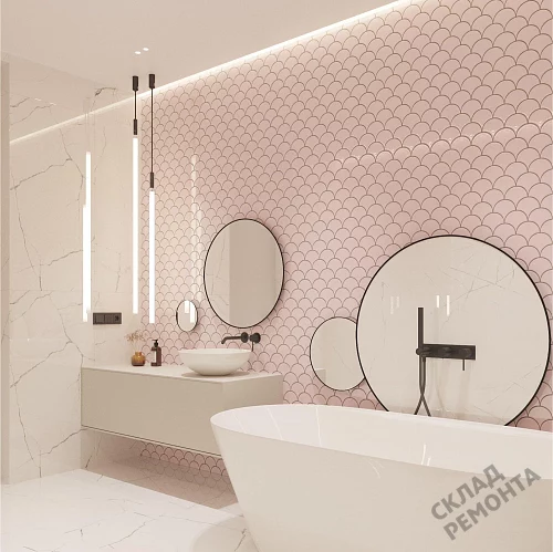 Фото Мозаика Orro Розовый пион 25,9*27,3 – купить в Иркутске: цена, описание, фото. Интернет-магазин 2
