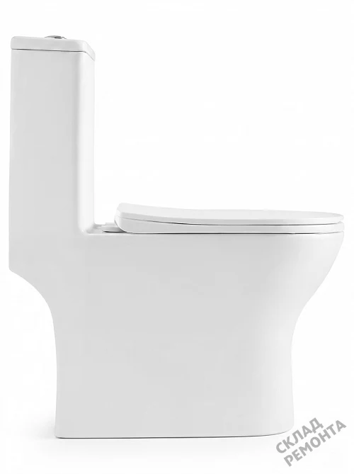 Фото Унитаз моноблок BelBagno Lounge BB8618CPR-MN/SC безободковый купить в Иркутске: цена, описание, фото. Интернет-магазин 5