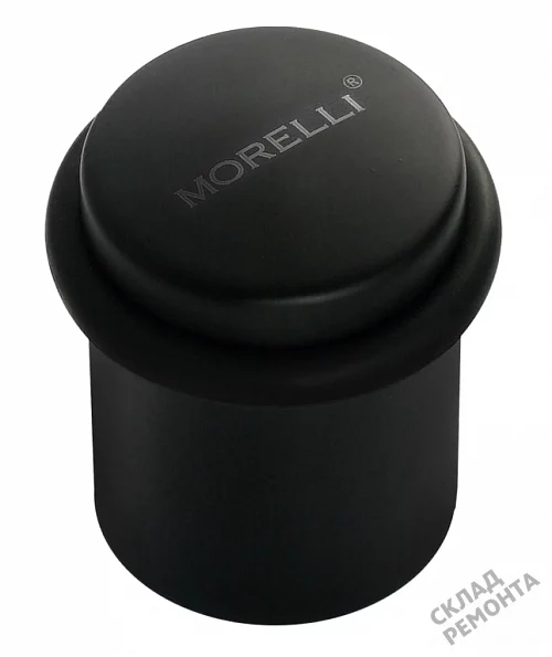Фото Дверной ограничитель Morelli DS3 BL черный – купить в Иркутске: цена, описание, фото. Интернет-магазин. 1