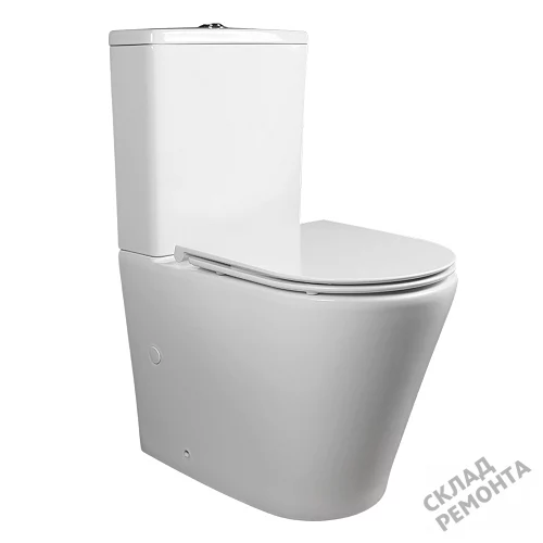 Фото Унитаз компакт напольный Calypso CS2149UQ-TKS ультратихий смыв купить в Иркутске: цена, описание, фото. Интернет-магазин 2