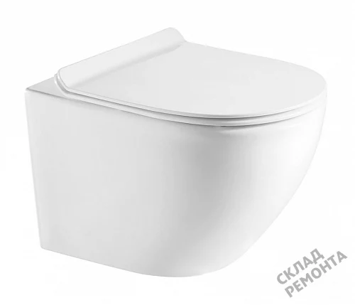 Фото Унитаз подвесной Calypso CS46TK безободковый купить в Иркутске: цена, описание, фото. Интернет-магазин 2
