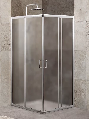 Душевой уголок BelBagno Unique UNIQUE-A-2-75/90-P-Cr стекло 5 мм 75*75