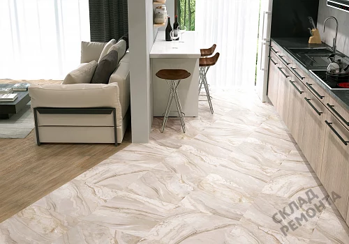 Фото Керамогранит лаппатированный Alma Ceramica Мэджик GFU04MGC47L серый 600*600*9 – купить в Иркутске: цена, описание, фото. Интернет-магазин 2