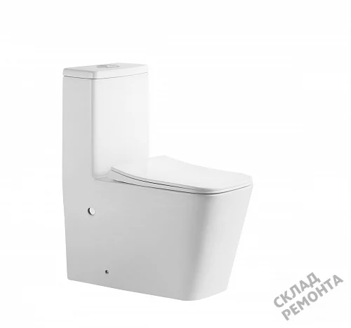 Фото Унитаз напольный Grossman Classic GR-4486SQ купить в Иркутске: цена, описание, фото. Интернет-магазин 2