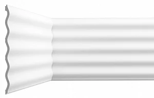Панель полимер Bello Deco XPS СП 01/2,6 белый 0,2*2,6м
