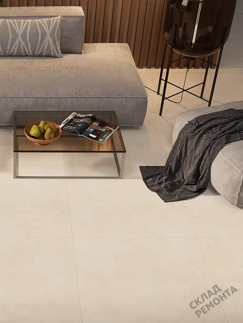 Фото Керамогранит матовый Alma Ceramica Мурал GFU6060MUR04R бежевый 600*600*9 – купить в Иркутске: цена, описание, фото. Интернет-магазин 1