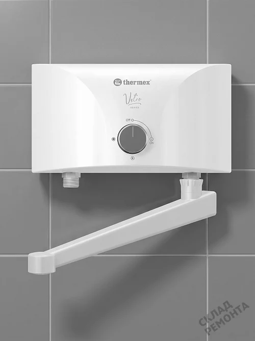 Фото Водонагреватель проточный Thermex Vetro 6500 tap – купить в Иркутске: цена, описание, фото. Интернет-магазин 1