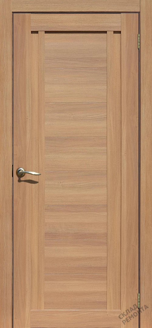 Фото Дверь FlyDoors Ла Стелла 204 (полотно 700 мм) дуб сантьяго, экошпон, без стекла – купить в Иркутске: цена, описание, фото. Интернет-магазин. 1