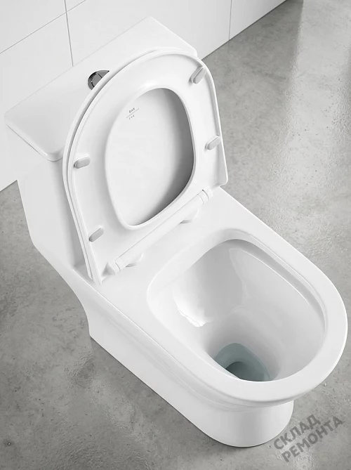 Фото Унитаз моноблок BelBagno Lounge BB8618CPR-MN/SC безободковый купить в Иркутске: цена, описание, фото. Интернет-магазин 3