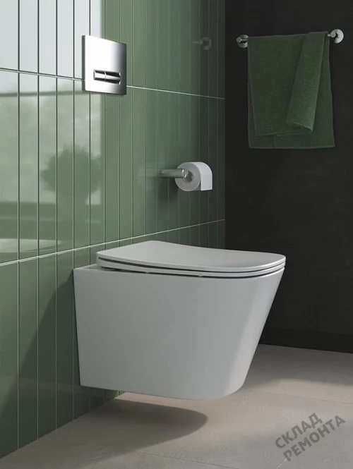 Фото Унитаз подвесной BelBagno Due 2.0 BB7107CHR/SC безободковый купить в Иркутске: цена, описание, фото. Интернет-магазин 1