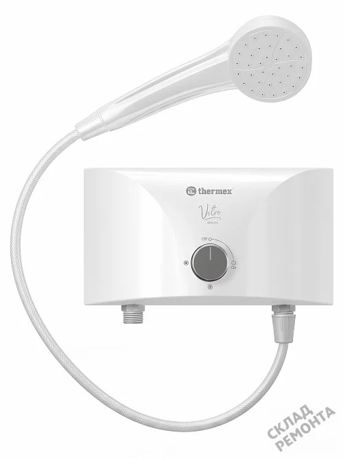 Фото Водонагреватель проточный Thermex Vetro 5500 shower – купить в Иркутске: цена, описание, фото. Интернет-магазин 2