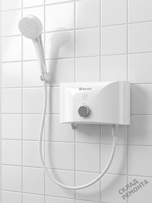 Фото Водонагреватель проточный Thermex Vetro 6500 shower – купить в Иркутске: цена, описание, фото. Интернет-магазин 1