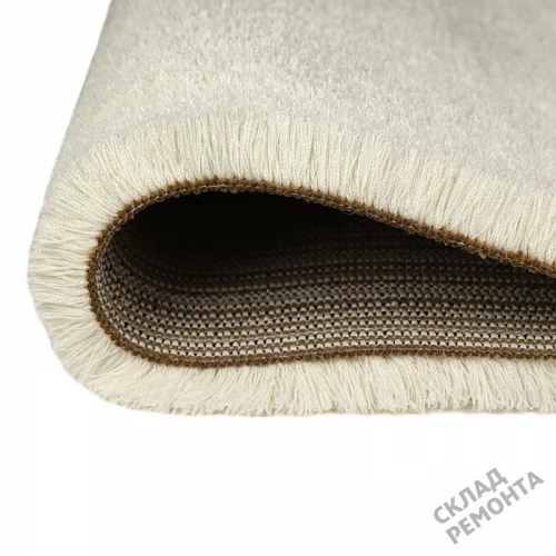 Фото Ковролин OZ Kaplan Gold Shaggy 01800A white белый – купить в Иркутске: цена, описание, фото. Интернет-магазин 3