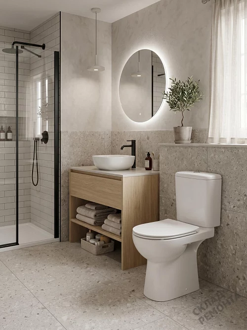 Фото Унитаз напольный Roca Access ZRU9307684 купить в Иркутске: цена, описание, фото. Интернет-магазин 1