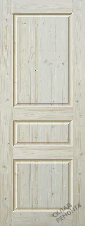 Фото Дверь Массив Модерн, под покраску, без стекла – купить в Иркутске: цена, описание, фото. Интернет-магазин. 1