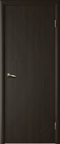 Фото Дверь FlyDoors Гладкое ПГ венге 3Д, микрофлекс, без стекла – купить в Иркутске: цена, описание, фото. Интернет-магазин. 2