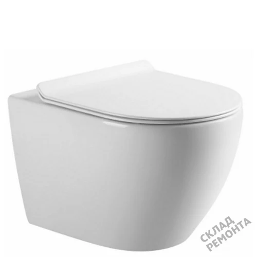 Фото Унитаз подвесной Calypso CS74UQ-TK ультратихий смыв купить в Иркутске: цена, описание, фото. Интернет-магазин 2