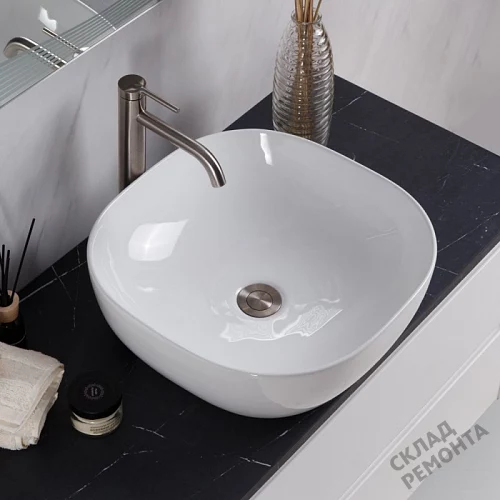Фото Раковина накладная BelBagno BB1301 42.5 см купить в Иркутске: цена, описание, фото. Интернет-магазин 4