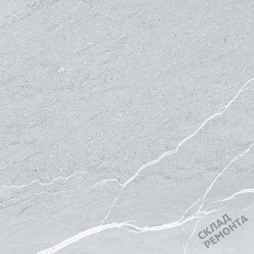 Фото Керамогранит матовый Steppe Ceramics Parma Grey светло-серый 600*600*9,5 – купить в Иркутске: цена, описание, фото. Интернет-магазин 1