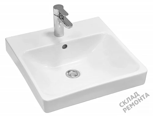 Фото Раковина на тумбу Акватон Адриана 45 1WH501630, 45 см купить в Иркутске: цена, описание, фото. Интернет-магазин 1