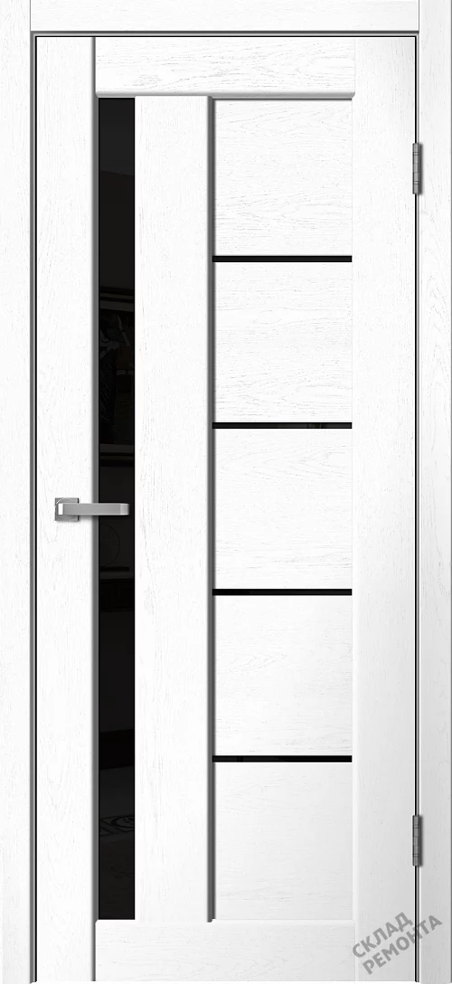 Фото Дверь FlyDoors Статус ST03 сноу софт, ПВХ, черное стекло – купить в Иркутске: цена, описание, фото. Интернет-магазин. 1