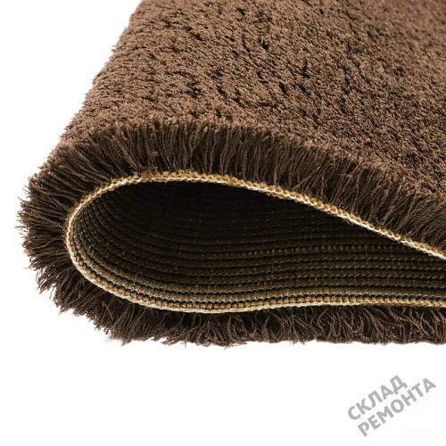 Фото Ковролин OZ Kaplan Gold Shaggy 01800A d. brown коричневый – купить в Иркутске: цена, описание, фото. Интернет-магазин 3