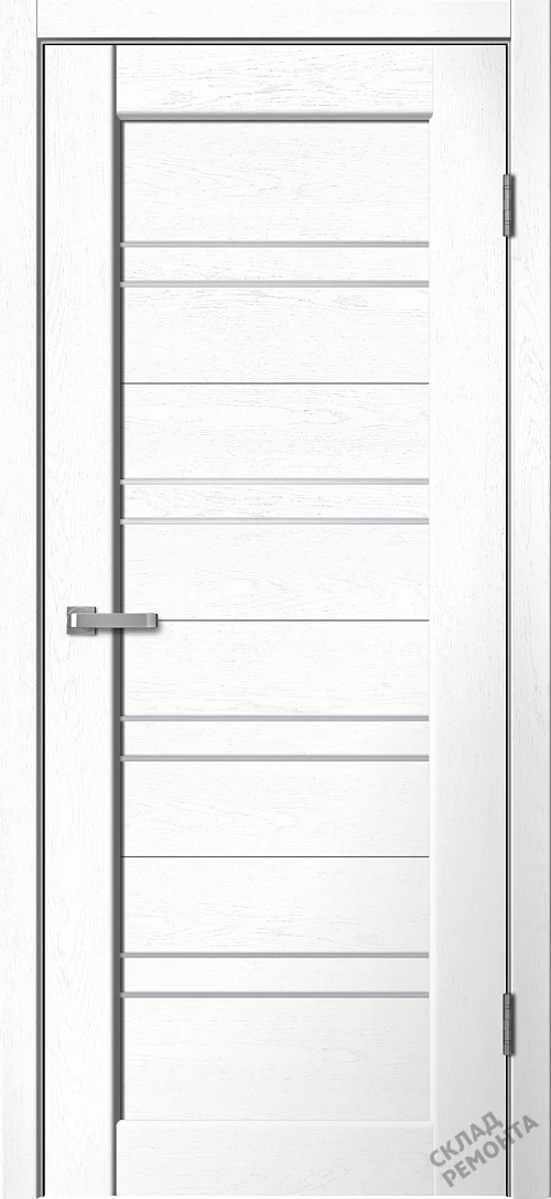 Фото Дверь FlyDoors Статус ST01 сноу софт, ПВХ, мателюкс – купить в Иркутске: цена, описание, фото. Интернет-магазин. 1