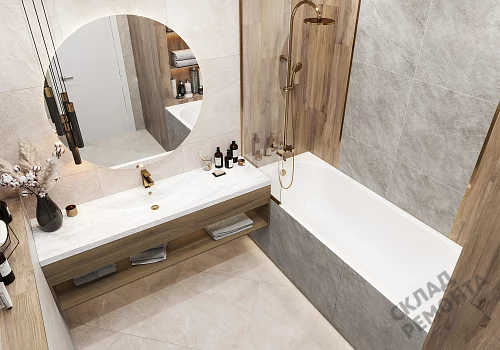Фото Керамогранит матовый Alma Ceramica Риалто GFU04RLT04R бежевый 600*600*9 – купить в Иркутске: цена, описание, фото. Интернет-магазин 3