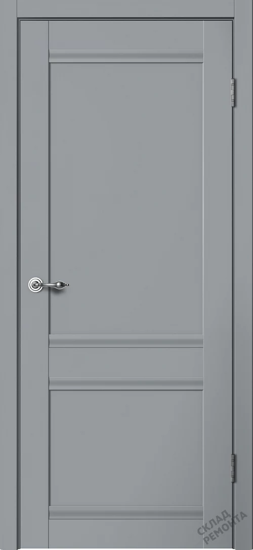 Фото Дверь FlyDoors Классик С01 серый, эмалит, без стекла – купить в Иркутске: цена, описание, фото. Интернет-магазин. 1
