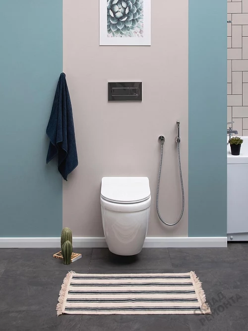 Фото Унитаз подвесной Aquanet Glide-W (210772) безободковый купить в Иркутске: цена, описание, фото. Интернет-магазин 1