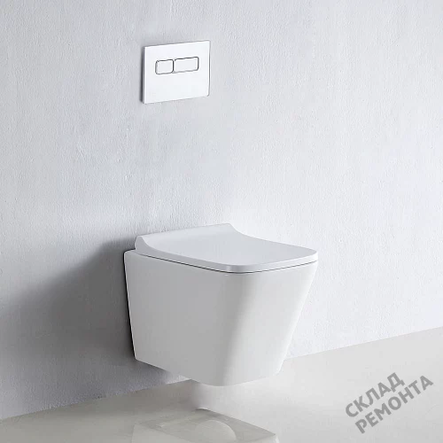 Фото Унитаз подвесной Calypso CS52UQ-TK ультратихий смыв купить в Иркутске: цена, описание, фото. Интернет-магазин 3