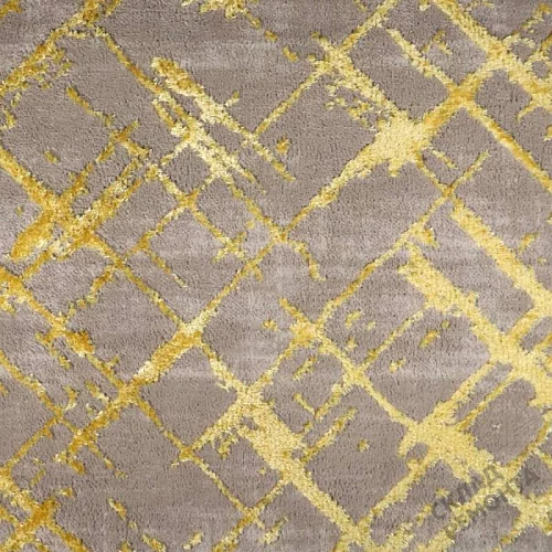 Фото Ковролин Kaplanser Faber 8449 53 Grey/Gold серый – купить в Иркутске: цена, описание, фото. Интернет-магазин 1