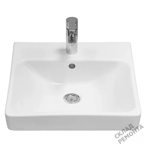 Фото Раковина на тумбу Акватон Адриана 45 1WH501630, 45 см купить в Иркутске: цена, описание, фото. Интернет-магазин 2