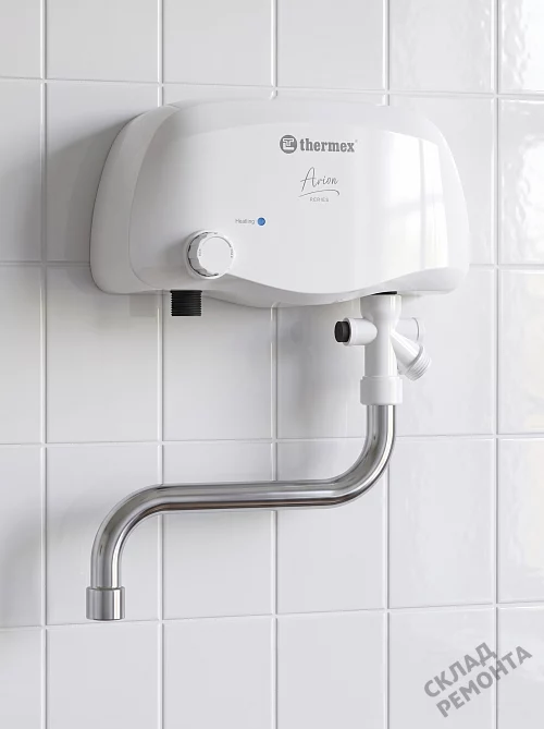 Фото Водонагреватель проточный Thermex Arion 3500 tap – купить в Иркутске: цена, описание, фото. Интернет-магазин 1