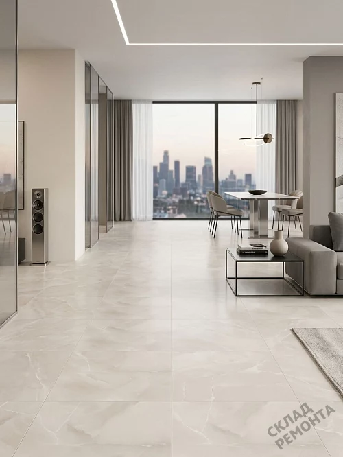 Фото Керамогранит матовый Gracia Ceramica Милки бежевый 400*400*7 – купить в Иркутске: цена, описание, фото. Интернет-магазин 1