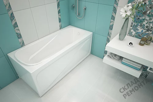 Фото Ванна акриловая Метакам Comfort 160*70  купить в Иркутске: цена, описание, фото. Интернет-магазин 7