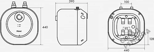 Фото Водонагреватель накопительный Haier ES30V-MQ2, 30 л – купить в Иркутске: цена, описание, фото. Интернет-магазин 6