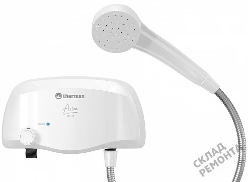 Фото Водонагреватель проточный Thermex Arion 3500 shower л. – купить в Иркутске: цена, описание, фото. Интернет-магазин 3