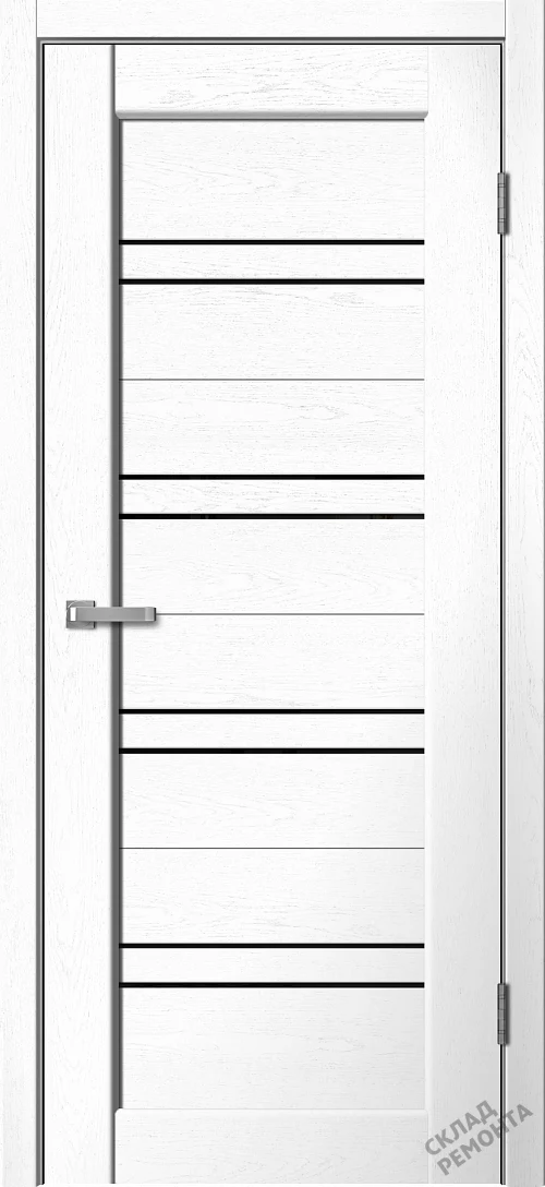 Фото Дверь FlyDoors Статус ST01 сноу софт, ПВХ, черное стекло – купить в Иркутске: цена, описание, фото. Интернет-магазин. 2