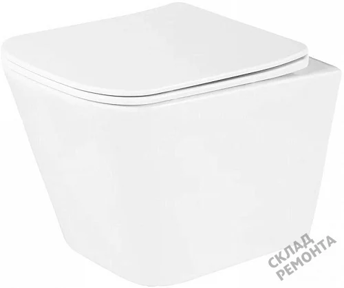 Фото Унитаз подвесной ODA Galeon-3103 (торнадо) безободковый купить в Иркутске: цена, описание, фото. Интернет-магазин 3