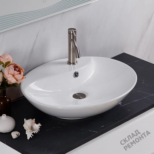Фото Раковина накладная BelBagno BB1370 55.5 см купить в Иркутске: цена, описание, фото. Интернет-магазин 5