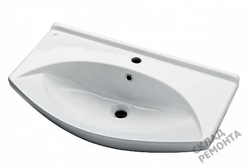 Фото Раковина на тумбу Dreja Лагуна 65 192529, 65 см купить в Иркутске: цена, описание, фото. Интернет-магазин 2