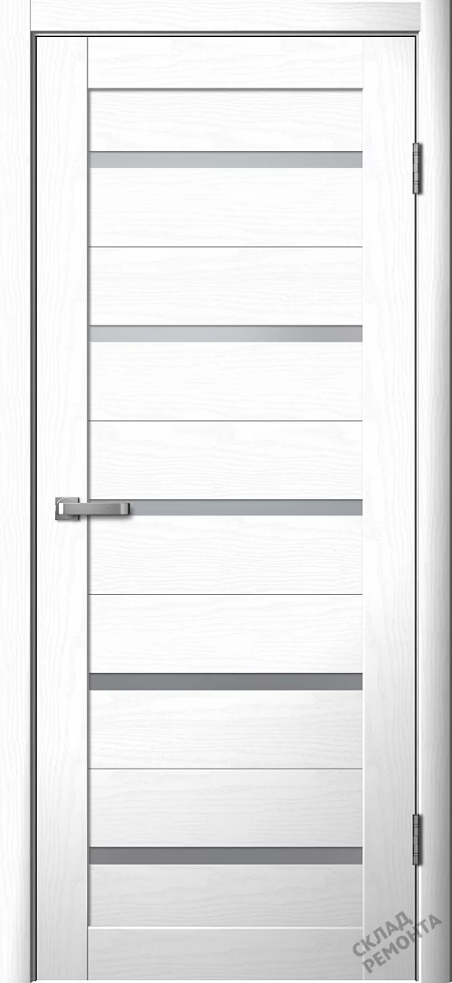 Фото Дверь FlyDoors Ла Стелла 206 макиато, экошпон, матовое стекло – купить в Иркутске: цена, описание, фото. Интернет-магазин. 1
