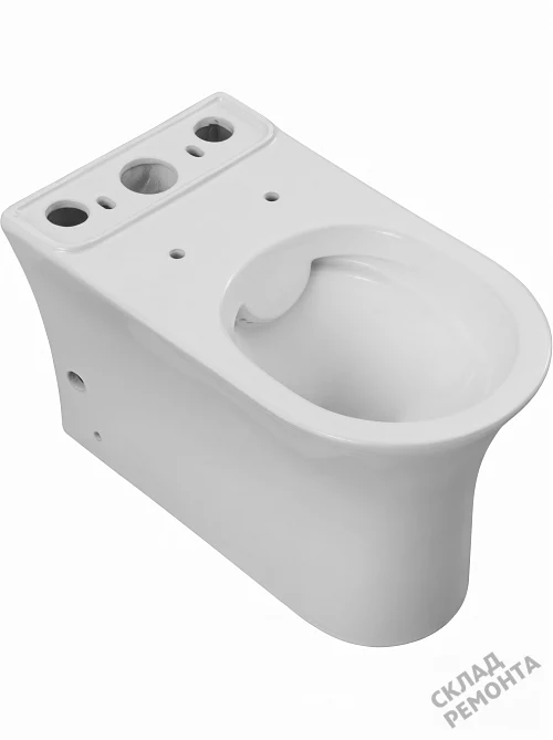 Фото Унитаз напольный Aquanet Roll-C 210764 безободковый купить в Иркутске: цена, описание, фото. Интернет-магазин 8