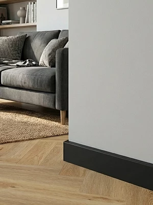 Плинтус ПВХ Salag Alpha 60 мм AP61F3 черный