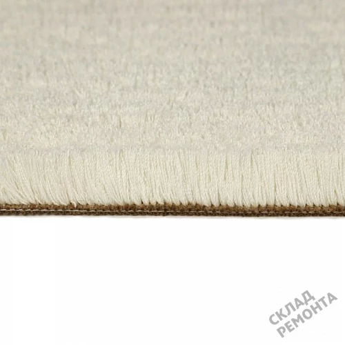 Фото Ковролин OZ Kaplan Gold Shaggy 01800A white белый – купить в Иркутске: цена, описание, фото. Интернет-магазин 5