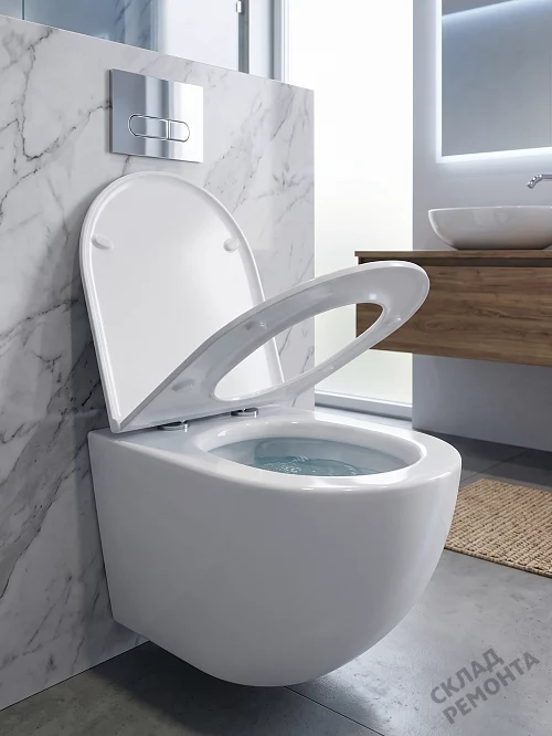 Фото Унитаз подвесной Calypso CS3215UQ-OK ультратихий смыв купить в Иркутске: цена, описание, фото. Интернет-магазин 1