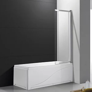Шторка для ванны Cezares Slider SLIDER-VF-11-90/150-C-Cr 6 мм хром 90*150