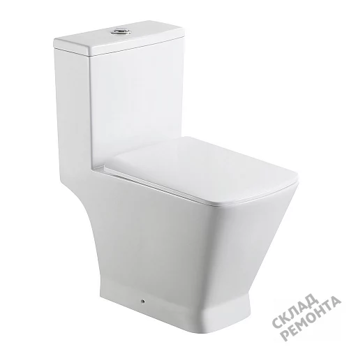 Фото Унитаз моноблок Calypso CS3214OK купить в Иркутске: цена, описание, фото. Интернет-магазин 2