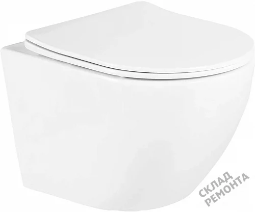 Фото Унитаз подвесной ODA Linkor-3105 (торнадо) безободковый купить в Иркутске: цена, описание, фото. Интернет-магазин 1